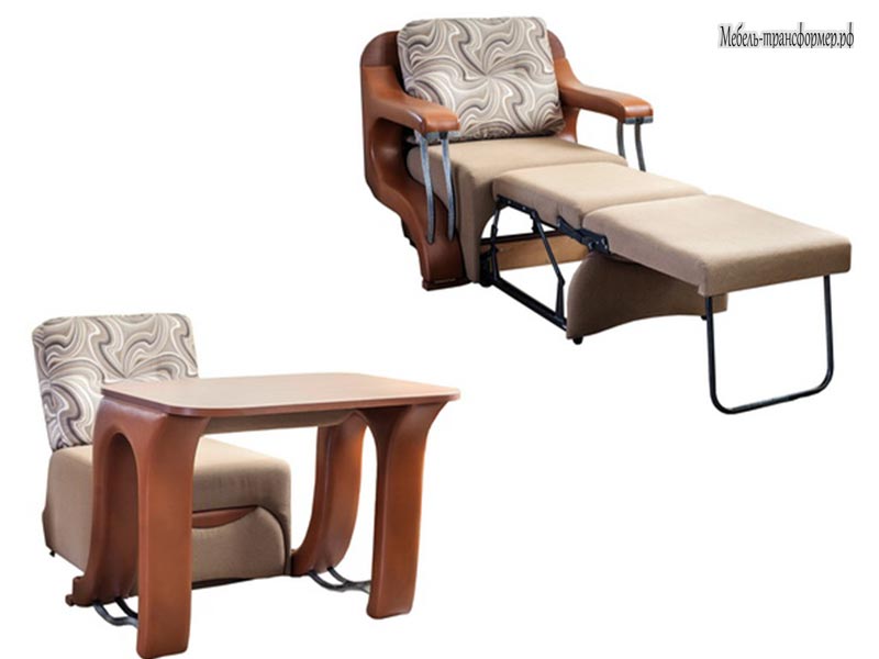 Кресло со столом Тетра - Кресло трансформер - Мебель-трансформер.РФ